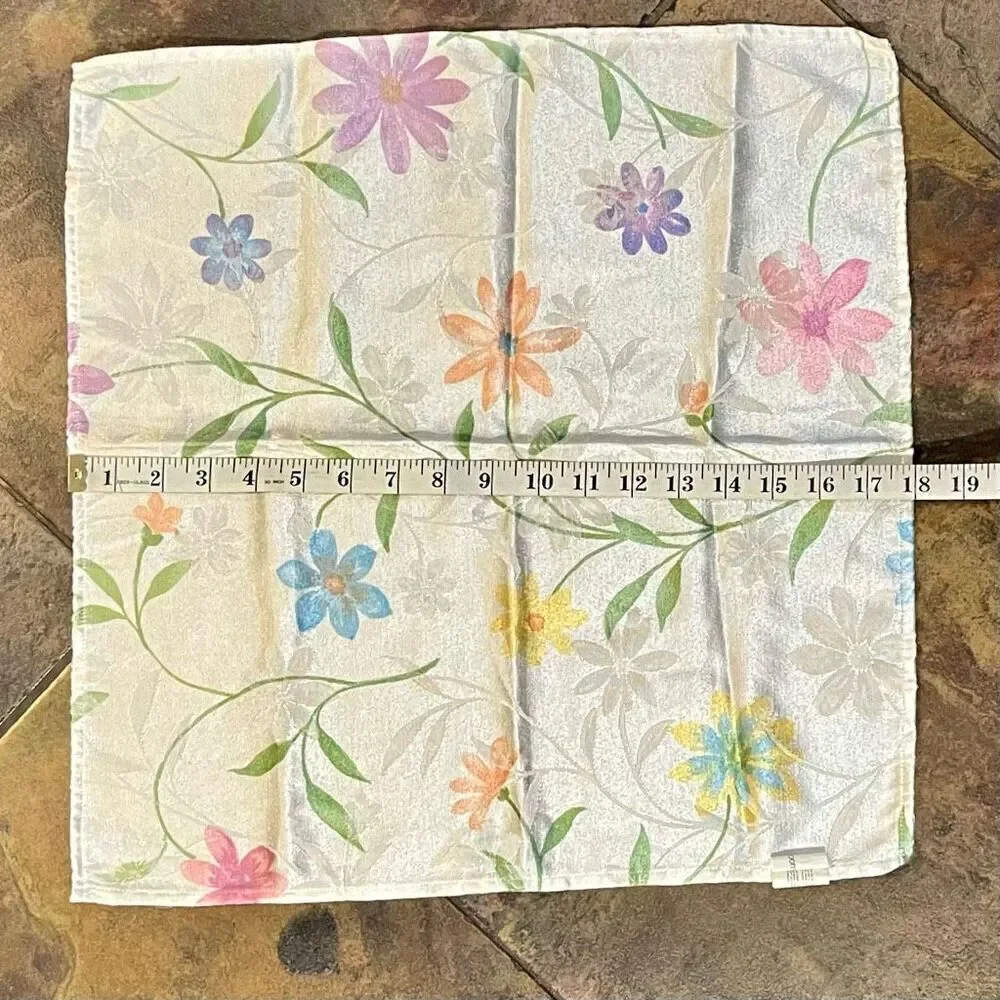 Blooms & Blooms Floral Cloth Napkins Set of 3